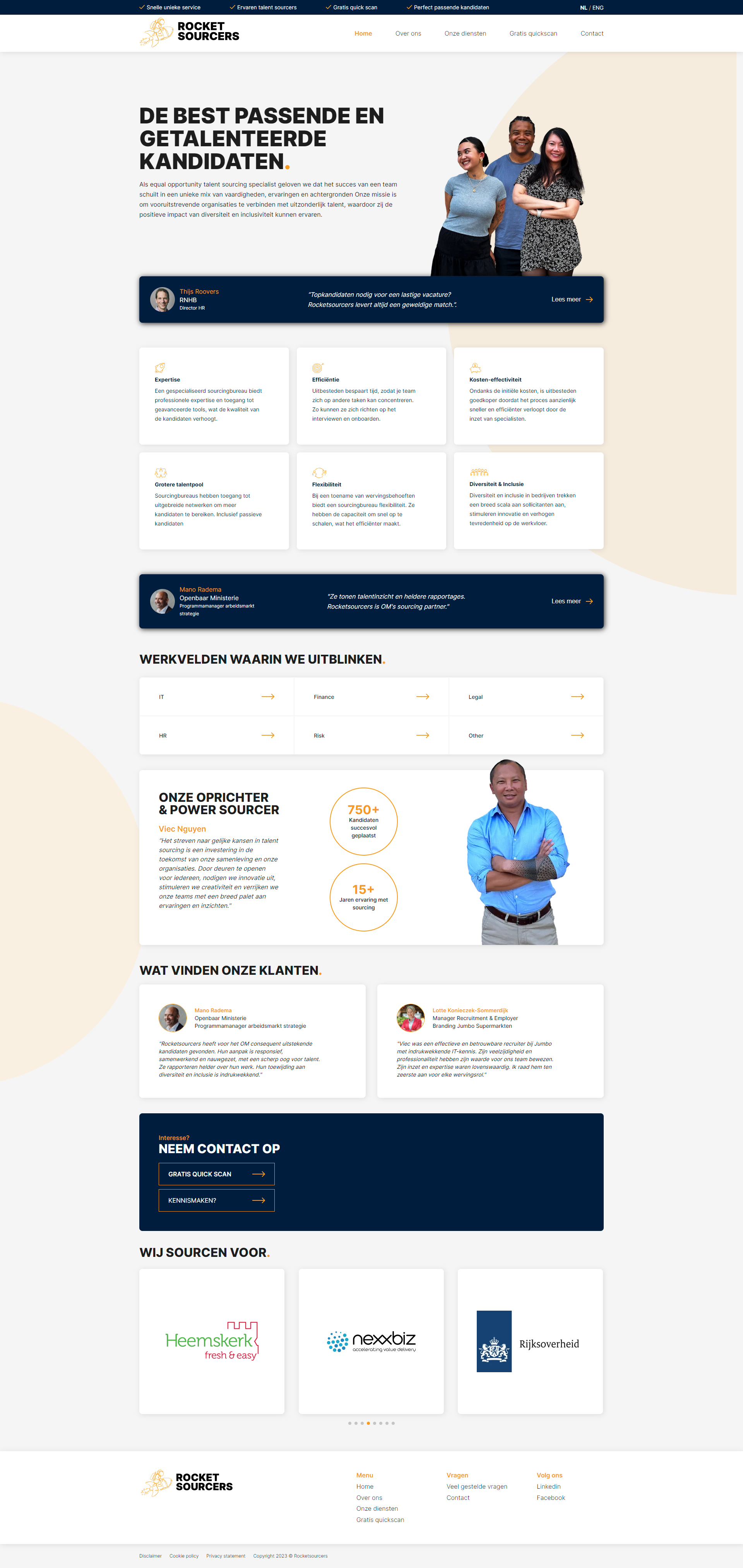 Talent sourcing